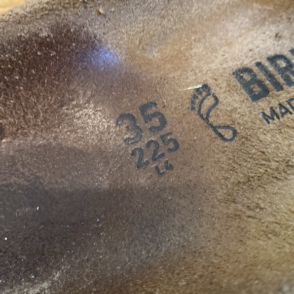 Birkenstock Dark Leather Sandals - Picture 6 of 7